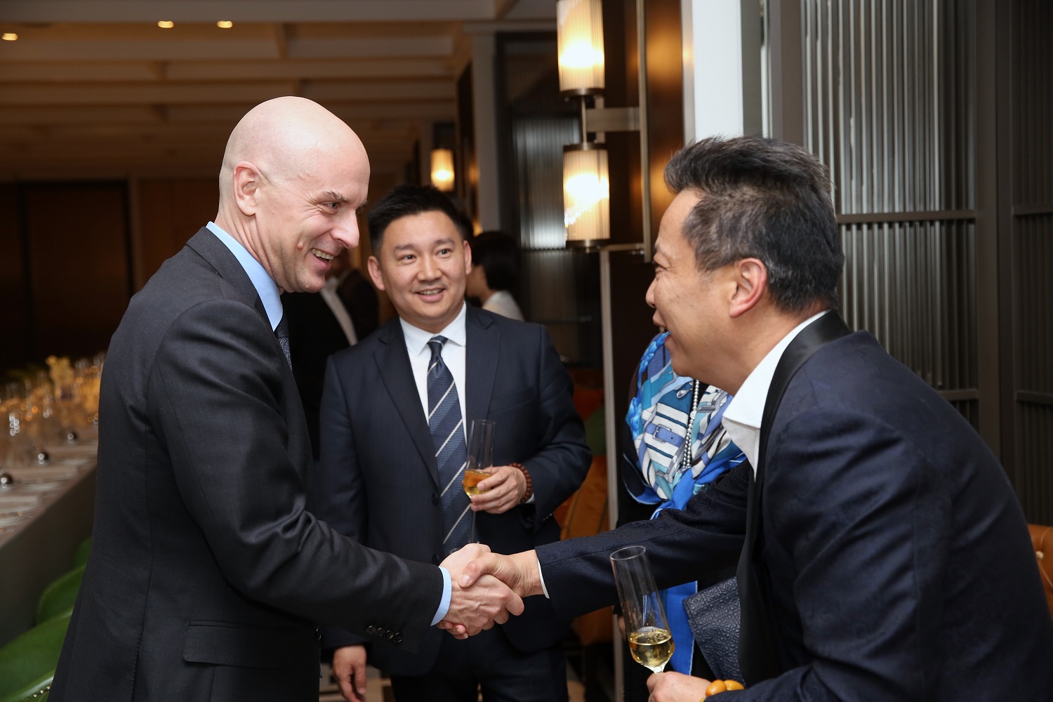 薄嘉銘（Mirko Bordiga）先生與中國客戶