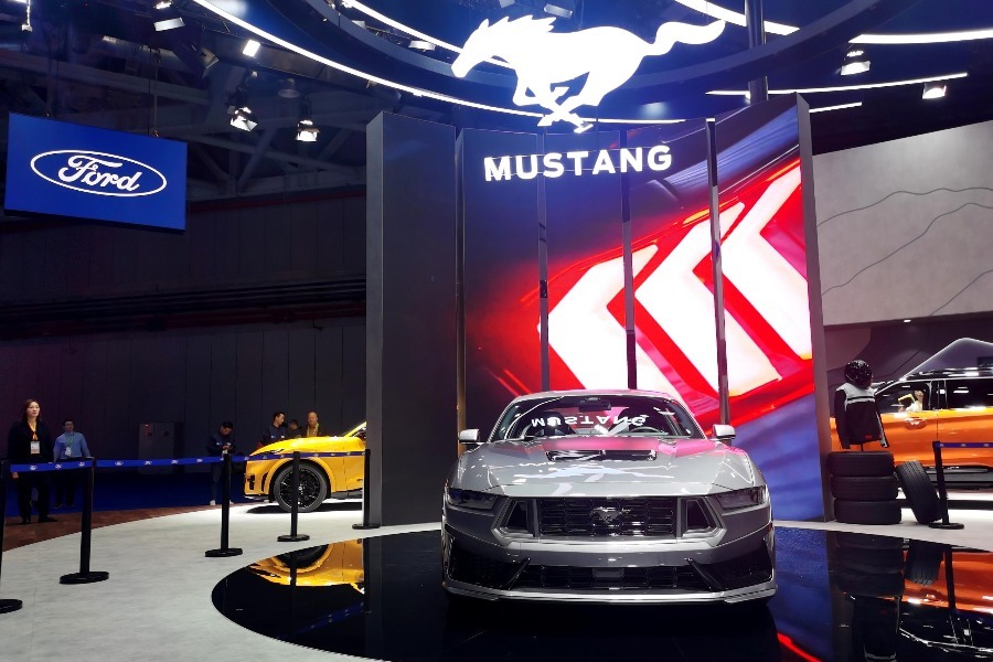 全新福特Mustang Dark Horse中國首秀，獨一無二的5.0升V8自吸動力